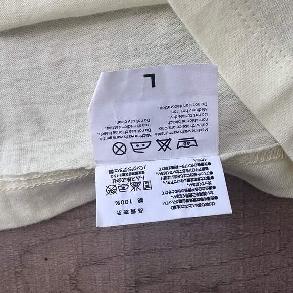 Anohana Project “we Still Don’t Know The Name…” Butter Yellow And Green Shirt - Picture 5 of 7